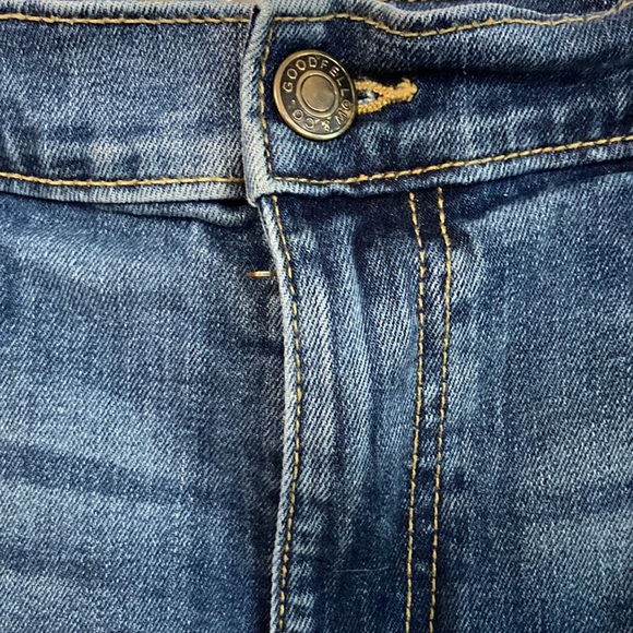 Goodfellow & Co medium wash mens denim jeans - Picture 2 of 6